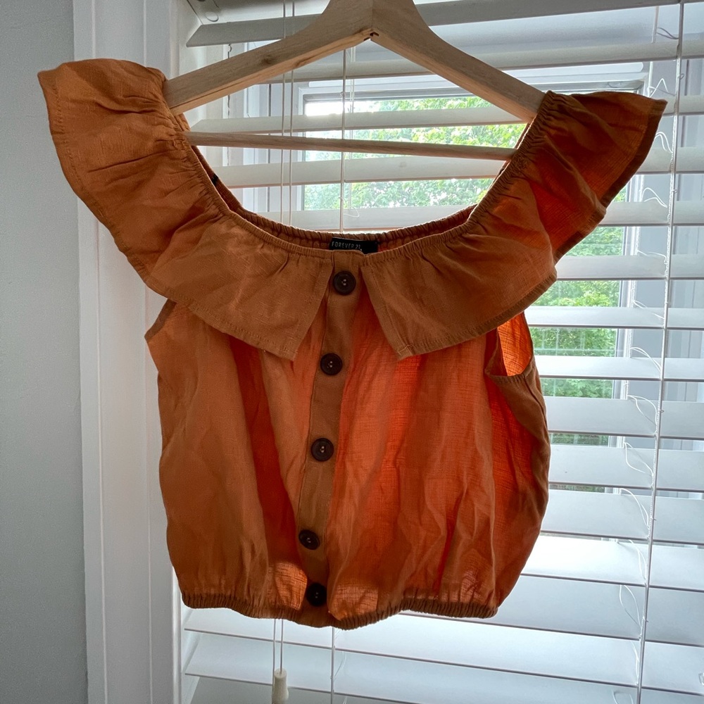 Yellow Forever 21 Top